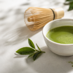 Premium matcha bowl with bamboo whisk